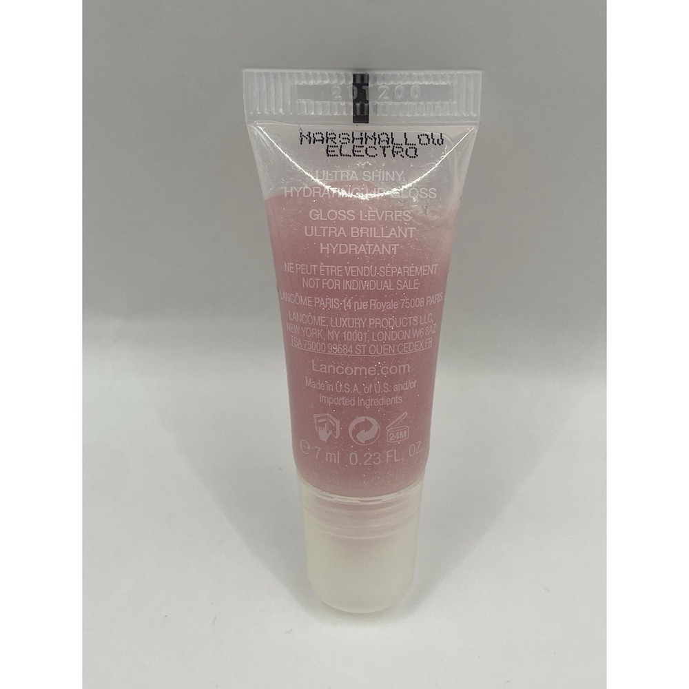 Lancome Juicy Tubes Lip Gloss Marshmallow Electro Travel Size 7ml/.23floz NEW - Picture 3 of 10